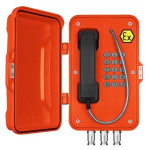 China Die Cast Aluminium Explosion Proof VoIP Phone IP66-IP67 For Voice Communication supplier