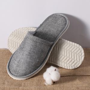 Unisex Disposable Hotel Slippers Non Slip White Hotel Slippers