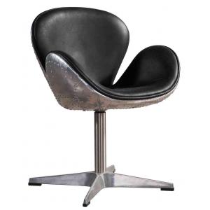 Spitfire Arne Jacobsen Swan Chair Original Aviator Leather Chair