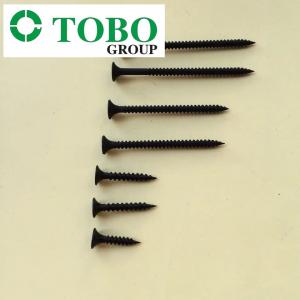 TOBO Black Mild 304 Stainless Steel MS Drywall Screw For Metal Stud