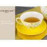 Nice Flower Design Porcelain Tea Coffee Set With BSCI / Disney Certification