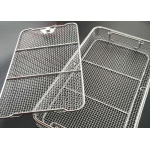 Surgical Instruments Disinfection 40X25CM Stainless Steel Basket