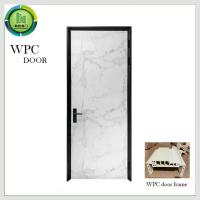 China Waterproof WPC White Wooden Door Solid Oak Internal Anti Formaldehyde on sale