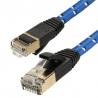 50pcs/Lot Cat7 10 Gigabit Modem Router Ethernet Patch Cord