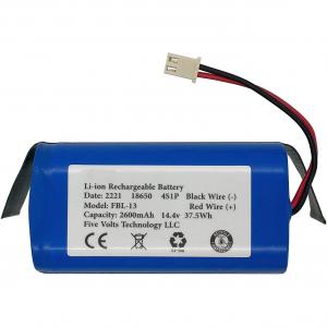 Custom 2600mah 14.8V 14.4V Li Ion Battery Pack Rechargeable OEM