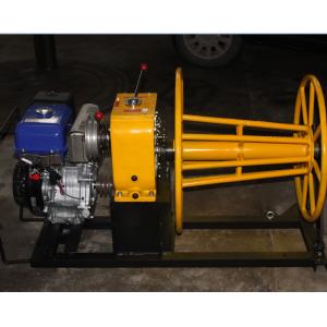 China 5 Ton wire rope winch wire winding machine with Yamaha gasoline engine supplier