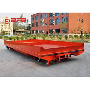 Heavy Duty Material Handling Motorized 10 Ton Battery Powered Electric Rail Transfer Cart