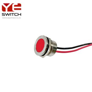 China 0.8cm Spst 瞬間のプッシュボタンのスイッチ 30VDC LEDプッシュボタンのスイッチ wholesale