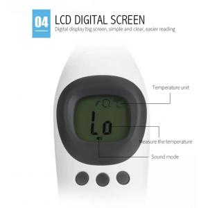 China Most Accurate Digital Forehead Thermometer / Newborn Baby Temperature Thermometer supplier
