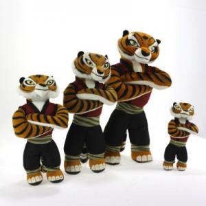 China Lovely Kungfu Panda Tigress Cartoon Stuffed Animals For Promotion Gifts supplier