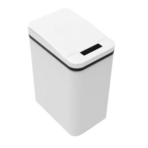 China 11L Smart Waste Bins Office Bathroom Automatic Trash Can Motion Sensor Kitchen Plastic Electric Smart Garbage Bin wholesale