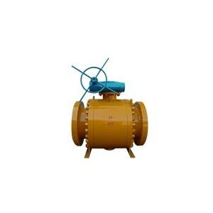 China PN16 - PN160 Metal Seated Ball Valves Cast Steel Body Corrosion Resistance supplier