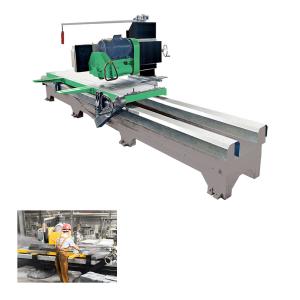 600mm Blade 5030x2000x1950mm Manual Stone Cutting Machine For Granite Slabs