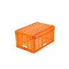 China Caja de malla plegable de plástico de color personalizado para almacenamiento de verduras y frutas wholesale