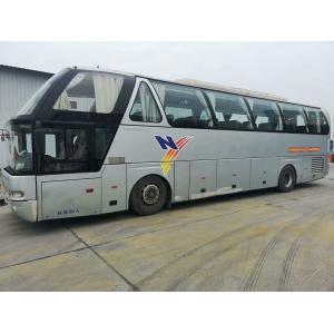 2013 Year 50 Seat Used Coach Bus Youngman Brand Double Auto Door With Great Airbag
