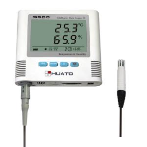 China Customized High Temperature Humidity Data Logger Mac Compatible Plastic Material  wholesale