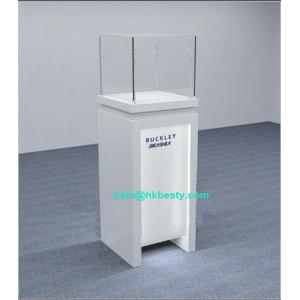 China Fashion Jewelry Display Tower Showcase with LED Downlights supplier