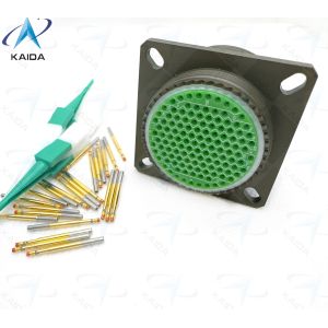 China 500V電圧評価 MIL-DTL-38999 シリーズIII 金色のコンタクトフィニッシュ 性能 複合シェル オリーブグリーン カドミウム wholesale