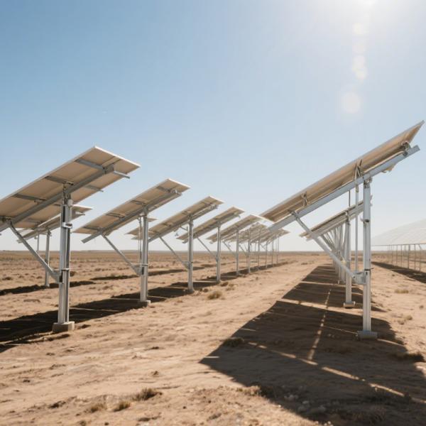 Weather-Resistant Free Ground Solar Mounting Brackets - Wind & Corrosion-Proof, Snow Load Resistant