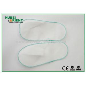 White Nonwoven Disposable Spa Slippers Lightweight Latex Free