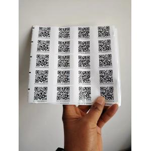 QR Code Sticker Labels, kiss Cut Stickers, Different Sizes, Custom qr Sticker, Smart qr Sticker