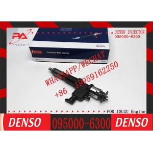 China High Quality New Common Rail Injector Diesel Fuel Injector Nozzle Assembly 095000-6300 1153004360 For 6WG1 Engine wholesale