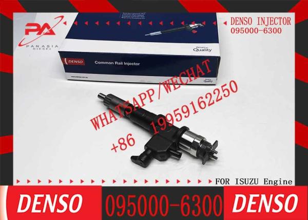 High Quality New Common Rail Injector Diesel Fuel Injector Nozzle Assembly 095000-6300 1153004360 For 6WG1 Engine
