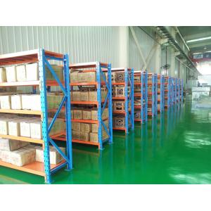 Powder Coated Commercial Storage Racks , Light Duty Metal Racking Shelving