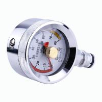China Brass Case Differential Pressure Instruments Diff Pressure Gauge 1.2 Lbs on sale