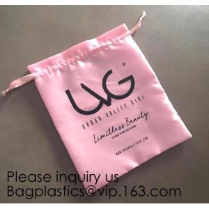Satin Pouch Underwear Bag,Beauty Satin gift Bag With Drawstring Bag,Pouch For Makeup Sponge,Drawstring Favor Bag, bageas