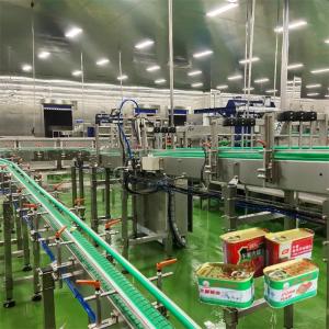 Automatic Canned Lamb Meat Production Line Canned Corned Beef Production Line