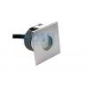 China C2XAS0157 C2XAS0118 1 * 2W Square Cover LED Inground Light With 45°/ 35°Asymmetrical Light Output wholesale