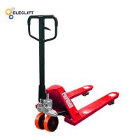 China 2 Tons Load Capacity Manual Pallet Truck 55 Gallon Drum  Heavy Loads 135kg Manual Pallet Jack on sale