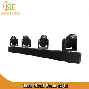 China 2016 New Bar White or RGBW Stage Light 4 heads 4pcs 10w led beam moving head light supplier