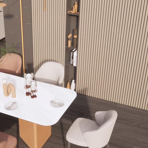 Relle Wall Covering Easy-to-Install and Eco-Friendly 3D Wall Panels for Durable Decoration