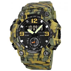 1965 Double Movt Watch Outdoor Best Mens Digital Sports Watches Waterproof Men's Watch