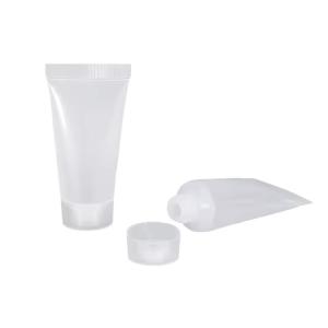 China 5ml 10ml 15ml 20ml 透明チューブ 梱包 カプチャ付き パーソナライズされたプラスチック式圧縮チューブ wholesale