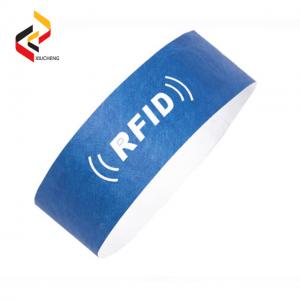 One time used RFID plastic event wristband Passive Disposable PVC wristband for event