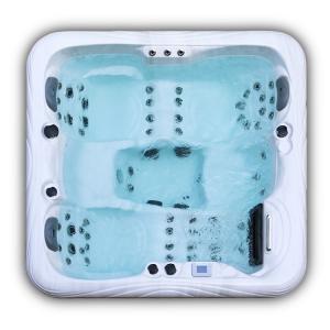 4 Person Outdoor Spa Hot Tub Backyard Swim Spa Whirlpool Massage For Jacuzzi