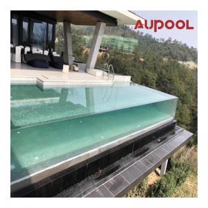 China Pool Technology Dry Thermostatic Polymerization Acrylic Panels for Outdoor Spa Pool supplier