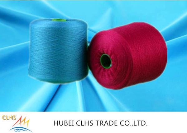 Core Spun Polyester Sewing Thread , 100% Polyester Dyed Ring Spun Polyester