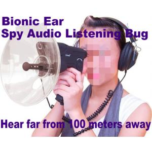 China Bionic Ear Remote Sound Recorder 100 meters headphone Spy Audio Listening Amplifier Bug supplier
