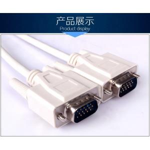 China 7ft Serial RS232 RJ45 Cable Db9 Male To Db9 Female White Black Color supplier