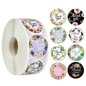Candle Packaging Seal Sticker Label Paper Material Customized Shape