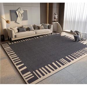 Light Luxury High Density Ring Velvet Pattern Carpets For Living Room Floor, Sofa And Bedroom