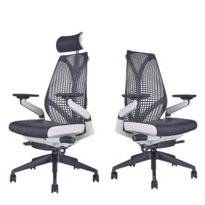 Bionic Design Spine Protection Computer Home Chair with Mesh Material and 4D Armrest