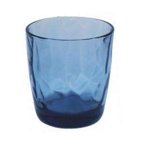 China Transparent Glass Toothbrush Tumbler Special Diamond Pattern Surface supplier