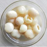 China Creamy White Color Chinese Lychee Canned Tropical Fruit 14-17% Brix on sale