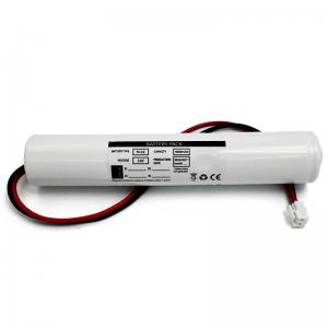 4000mAh Emergency Light Ni Cd Battery 3.6V Energy Pack High Temp Resist