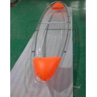 China Customized Clear Polycarbonate Boat For Fishing / Crystal Pc Canoe on sale